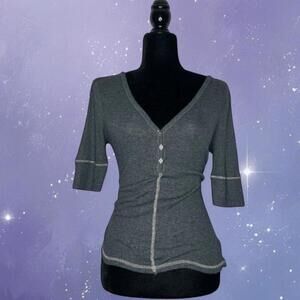 Urban Outfitters Blue Out From Under 3/4 Top